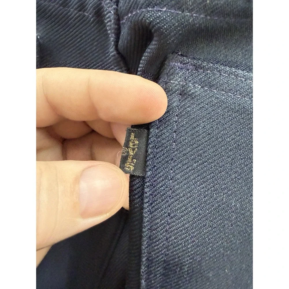 Vintage Levis Pants Mens 36x28 Blue Black Label 10517-6117 Made In USA 90s